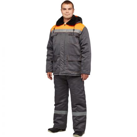 Костюм рабочий зимний муж з35-КПК сер/оранж ( 48-50) 194-200 (Арсенал-СП) Костюм рабочий зимний муж з35-КПК сер/оранж ( 48-50) 194-200 (Арсенал-СП)