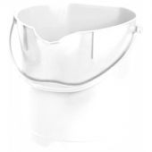 Ведро FBK 9л белое, армир. пластик противоударный, круглое, 80102-1 Ведро FBK 9л белое, армир. пластик противоударный, круглое, 80102-1