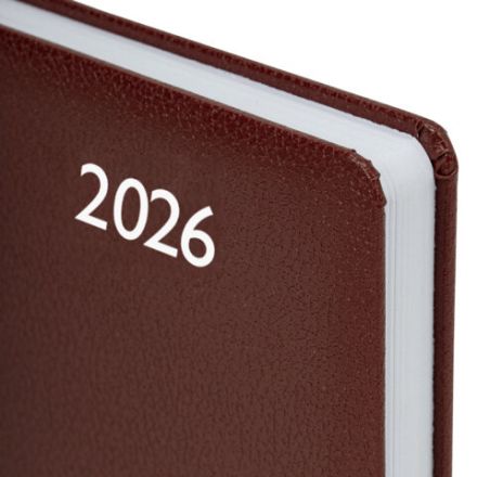 Ежедневник датированный 2026, А5, 138x213 мм, BRAUBERG "Profile", балакрон, коричневый, 117072 Ежедневник датированный 2026, А5, 138x213 мм, BRAUBERG "Profile", балакрон, коричневый, 117072