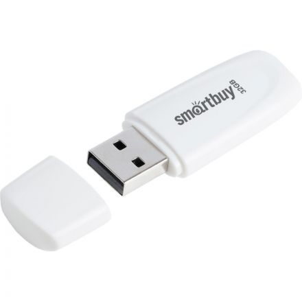 Флеш-память SmartBuy UFD 2.0 032GB Scout White (SB032GB2SCW)
