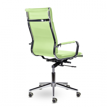Кресло СН-301 Кайман Комфорт В хром Ср S-0406 (фисташковый)