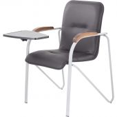 Конференц-кресло UP_EChair SAMBA(Самба) BOX GR Д8 Z11 (черный) со столиком Конференц-кресло UP_EChair SAMBA(Самба) BOX GR Д8 Z11 (черный) со столиком