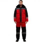 Костюм рабочий зимний муж з03-КПК красн/чер (р.64-66) 170-176 Костюм рабочий зимний муж з03-КПК красн/чер (р.64-66) 170-176