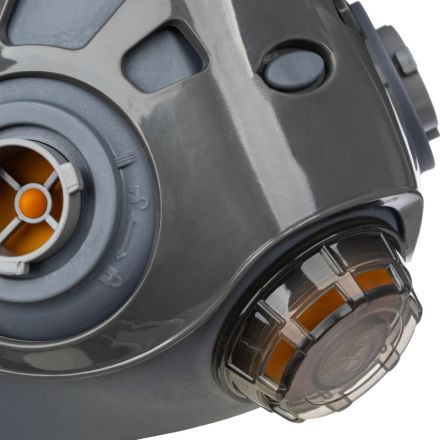 Полумаска фильтрующая с интегрированными очками JetaSafety AirOptics9500 рL