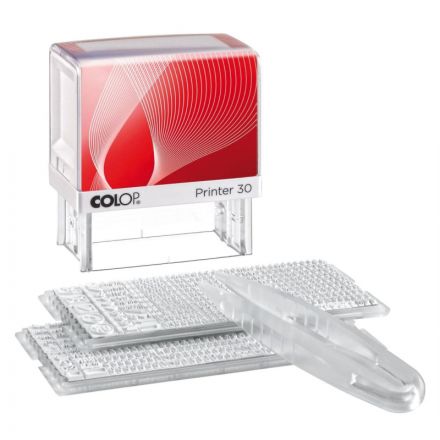 Штамп самонаборный Colop Printer 30-Set пластиковый с персонализацией 5 строк Штамп самонаборный Colop Printer 30-Set пластиковый с персонализацией 5 строк