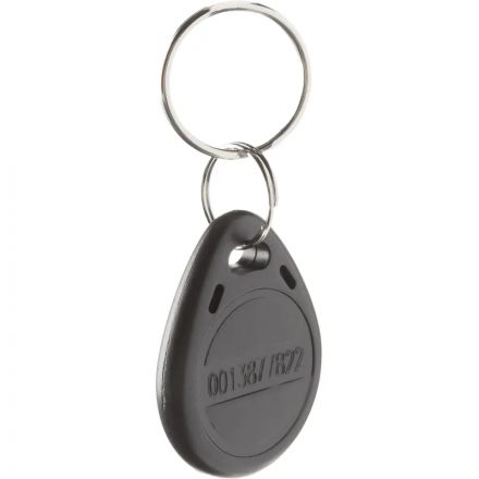 Брелок бесконтактный Bigtech EM-Marine чтение, с номером черный (100шт/уп)