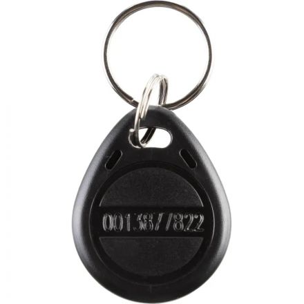 Брелок бесконтактный Bigtech EM-Marine чтение, с номером черный (100шт/уп)