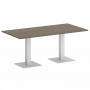 Home Office Стол прямоугольный VR.SP-5-180.2 Вяз/Белый металл 1800*900*750 Home Office Стол прямоугольный VR.SP-5-180.2 Вяз/Белый металл 1800*900*750