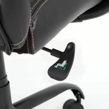 Кресло офисное BRABIX PREMIUM "Heavy Duty HD-004", НАГРУЗКА до 200 кг, экокожа, черное, 531942