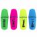 Текстовыделитель мини BRAUBERG "NEON Mini", АССОРТИ В ПЛАСТИКОВОЙ БАНКЕ, линия 1-5 мм, 152431