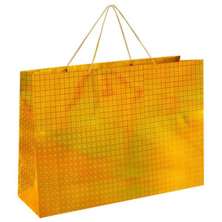 Пакет подарочный (1 шт.) 70x16x50 см, "BIG SIZE", голография, ассорти 3 цвета, ЗОЛОТАЯ СКАЗКА, 609732