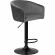 Стул барный LO_DOBRIN DARCY BLACK LM-5025_B-M_V-1922-19 серый велюр/черный