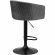 Стул барный LO_DOBRIN DARCY BLACK LM-5025_B-M_V-1922-19 серый велюр/черный