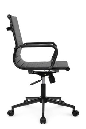 Кресло Хьюго RCH 6002-2SEB Черный/Металл Черный