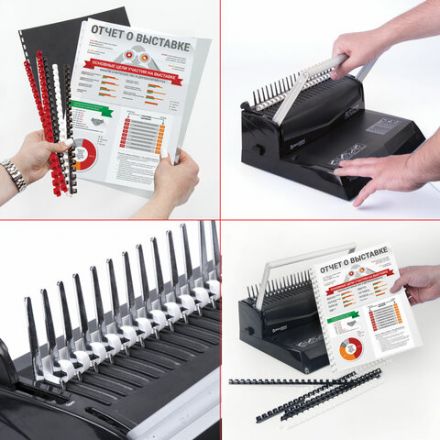 Пружины пластиковые для переплета, КОМПЛЕКТ 100 шт., 8 мм (для сшивания 21-40 л.), синие, BRAUBERG, 530907 Пружины пластиковые для переплета, КОМПЛЕКТ 100 шт., 8 мм (для сшивания 21-40 л.), синие, BRAUBERG, 530907