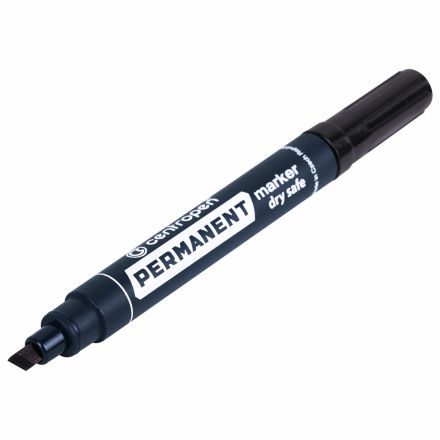 Маркер перманентный CENTROPEN 8516, ЧЕРНЫЙ, скошенный наконечник, 2-5 мм, 5 8516 0112 Маркер перманентный CENTROPEN 8516, ЧЕРНЫЙ, скошенный наконечник, 2-5 мм, 5 8516 0112