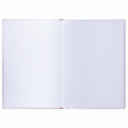 Книга учета 96 л., клетка, твердая, крафт, блок офсет, А4 200х290 мм, STAFF, 130215