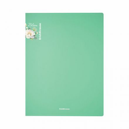 Папка на 2 кольцах ERICH KRAUSE "Matt Pastel Bloom", 24 мм, до 150 л., ассорти, 0,6 мм, 61184