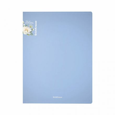 Папка на 2 кольцах ERICH KRAUSE "Matt Pastel Bloom", 24 мм, до 150 л., ассорти, 0,6 мм, 61184