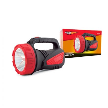 Фонарь ручной ЯРКИЙ ЛУЧ S-250A LED 5W 2 реж 100/250лм акк.220В ЗУ Фонарь ручной ЯРКИЙ ЛУЧ S-250A LED 5W 2 реж 100/250лм акк.220В ЗУ