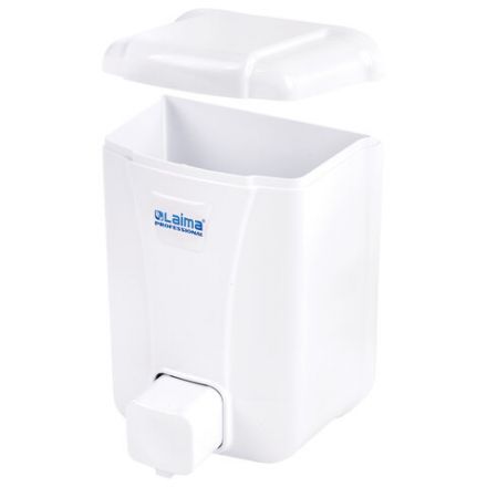 Дозатор для жидкого мыла LAIMA PROFESSIONAL LSA, НАЛИВНОЙ, объем 0,5 л, цвет белый, 607994, 3420-0 Дозатор для жидкого мыла LAIMA PROFESSIONAL LSA, НАЛИВНОЙ, объем 0,5 л, цвет белый, 607994, 3420-0