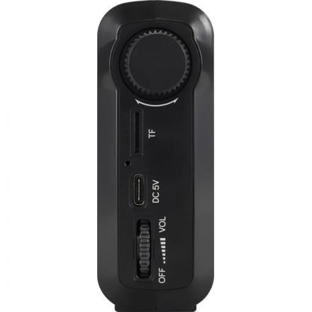 Радиоприемник Hyundai H-PSR115 черный USB microSD Радиоприемник Hyundai H-PSR115 черный USB microSD