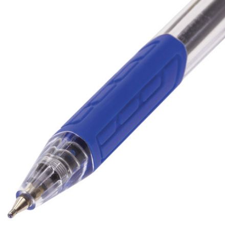 Ручка шариковая масляная автоматическая BRAUBERG "Extra Glide R-Grip", СИНЯЯ, узел 0,7 мм, линия письма 0,35 мм, 142930 Ручка шариковая масляная автоматическая BRAUBERG "Extra Glide R-Grip", СИНЯЯ, узел 0,7 мм, линия письма 0,35 мм, 142930