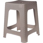 Табурет квадратный Rattan 363х363х448мм, французский платан