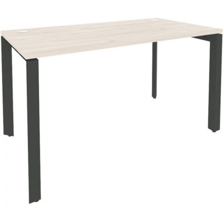 Стол ONIX-П П на металлокаркасе O.MP-SP-3.7 денвер светлый/антрацит Ш1380