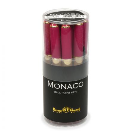 Ручка шариковая неавтоматическая MONACO пурпурн.корп,0,5мм синяя 20-0125/22