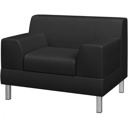 Кресло MV_Flagman черное Oregon 16