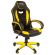 Кресло компьютерное BRABIX "Blaze GM-162", TW/экокожа, черное/желтое, 532579, 7083507
