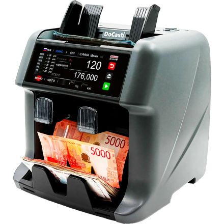 Счетчик банкнот DoCash DC-55V HD 2CIS с выносным дисплеем Счетчик банкнот DoCash DC-55V HD 2CIS с выносным дисплеем
