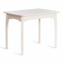 Стол обеденный раздвижной TetChair Катерина/Caterina бук, МДФ, 100-130х70х75см, айвори вайт Стол обеденный раздвижной TetChair Катерина/Caterina бук, МДФ, 100-130х70х75см, айвори вайт