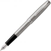 Ручка перьевая PARKER SONNET STAINLESS STEEL СT 2 черных картрид 1931509
