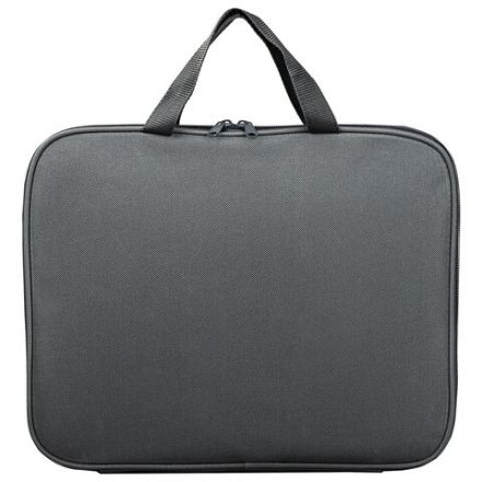 Папка на молнии с ручками STAFF EVERYDAY, А4, полиэстер, серая, 270732 Папка на молнии с ручками STAFF EVERYDAY, А4, полиэстер, серая, 270732