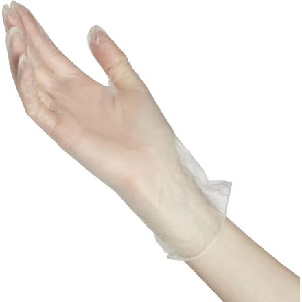 Перчатки одноразовые виниловые, н/о, прозр. Armilla (XL), 50п/уп 4гр.,ПС Перчатки одноразовые виниловые, н/о, прозр. Armilla (XL), 50п/уп 4гр.,ПС