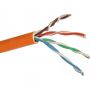 Кабель ExeGate UTP4-C5e-CU-S24-IN-LSZH-OR-305-FLUKE UTP