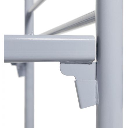 Кровать УМ_металлическая разборная двухярусная В2.02 серая