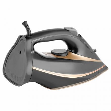 Утюг CENTEK CT-2346, 3200 Вт, керамическое покрытие, антикапля, антинакипь, черный/золотой, CT-2346 GOLD Утюг CENTEK CT-2346, 3200 Вт, керамическое покрытие, антикапля, антинакипь, черный/золотой, CT-2346 GOLD