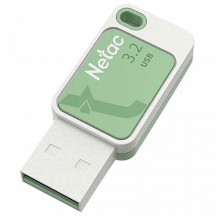 Флеш-диск 128 GB NETAC UA31, USB 3.2, зеленый, NT03UA31N-128G-32GN Флеш-диск 128 GB NETAC UA31, USB 3.2, зеленый, NT03UA31N-128G-32GN