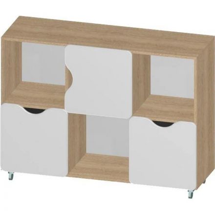 Стеллаж LID передвижной с ящиками М-747 вар. 34