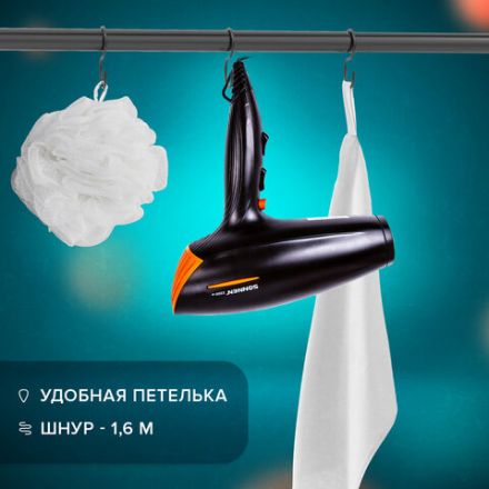Фен SONNEN HD-2019, 2200 Вт, 2 скоростных режима, 3 температурных режима, холодный воздух, черный, 453503 Фен SONNEN HD-2019, 2200 Вт, 2 скоростных режима, 3 температурных режима, холодный воздух, черный, 453503