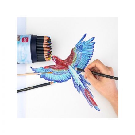 Карандаши акварельные Deli Arte Nuevo липа 72 цв/наб мет.туб. 68114