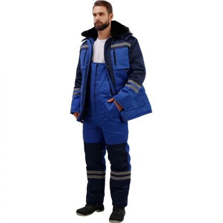 Костюм рабочий зимний муж з03-КПК вас/син (р.52-54) 158-164 Костюм рабочий зимний муж з03-КПК вас/син (р.52-54) 158-164