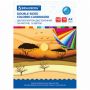 Картон цветной А4 ТОНИРОВАННЫЙ В МАССЕ, 160 листов, 16 цветов, 180 г/м2, BRAUBERG, 115090