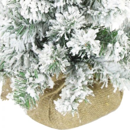 Елка Вьюга зеленая заснеженная в мешке 0,45 м (15), 62045