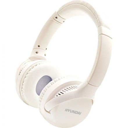 Наушники Hyundai H-HP101 белый, накладные, bluetooth Наушники Hyundai H-HP101 белый, накладные, bluetooth