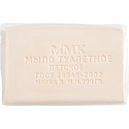 Мыло туалетное Детское в прозрач.упак флоупак 200гр_СпбКзнВлгКр Мыло туалетное Детское в прозрач.упак флоупак 200гр_СпбКзнВлгКр