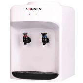 Кулер водонагреватель БЕЗ ОХЛАЖДЕНИЯ, SONNEN TSH-02T, настольный, 2 крана, белый, 455412 Кулер водонагреватель БЕЗ ОХЛАЖДЕНИЯ, SONNEN TSH-02T, настольный, 2 крана, белый, 455412
